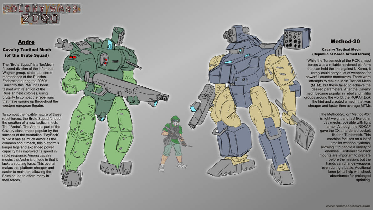 Cavalry Mechs- Andre And Method20 by jaromcswenson on DeviantArt