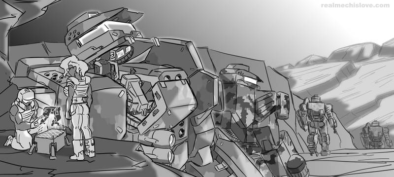 Marching The Thousands Crags