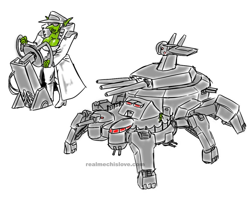 Gobtober 10 land ship by jaromcswenson on DeviantArt