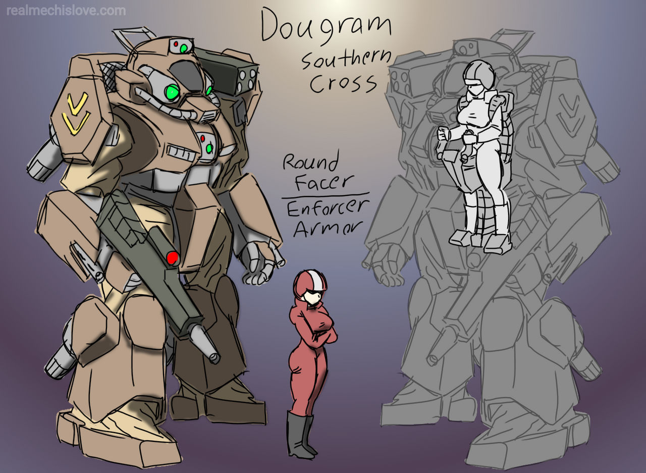 Roundfacer Enforcer Armor