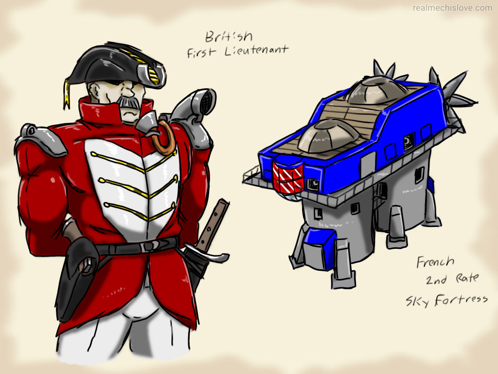 British 2nd in command - french 2nd rate sky fort by jaromcswenson on ...