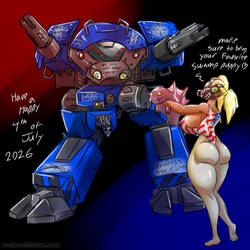 Starcraft goliath-4th Of July