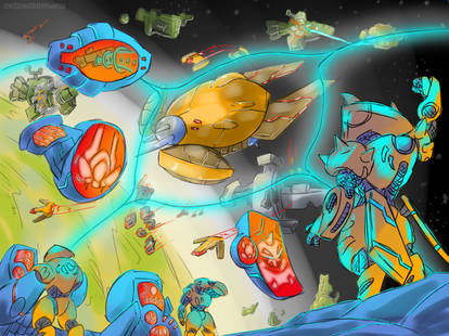 Pax Attack Ships over Venus