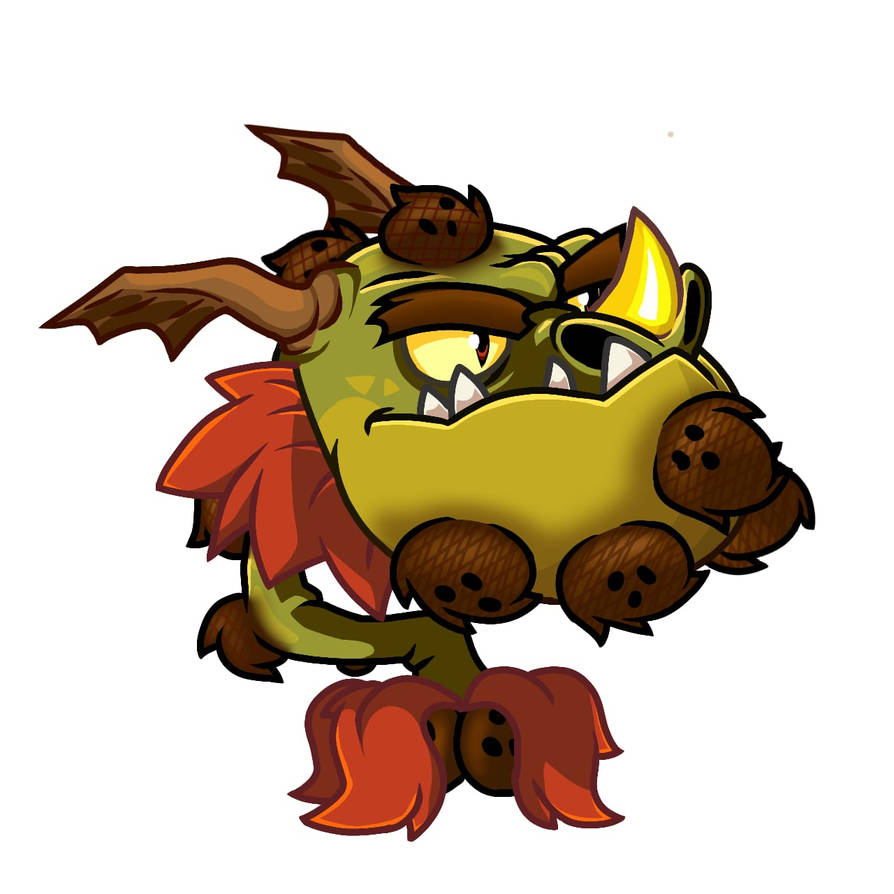 fusion entre boca de dragon y coco canon de pvz 2 by lucag123 on DeviantArt