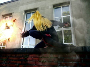 Deidara Cosplay 'Artistic fight'