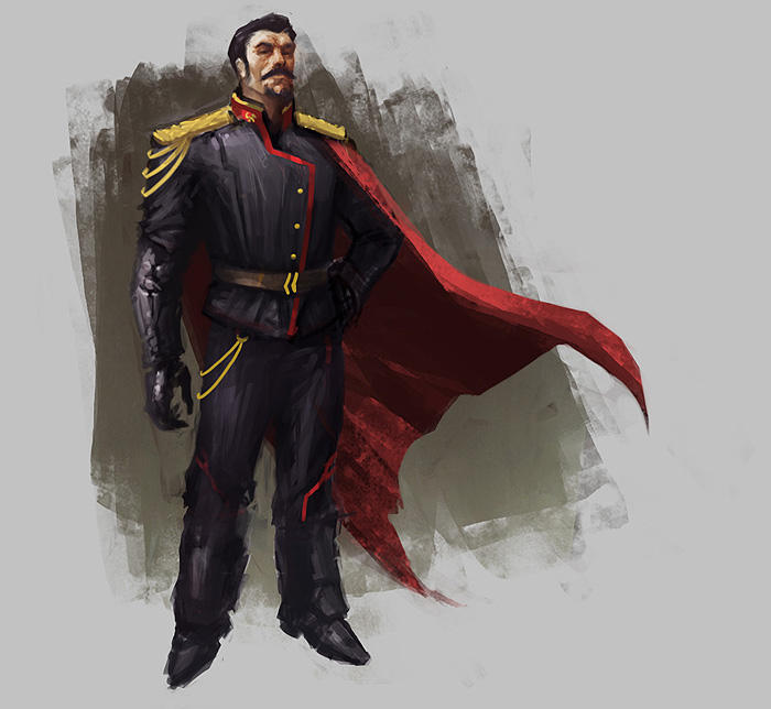 RedCommander WIP by lordbaells on DeviantArt