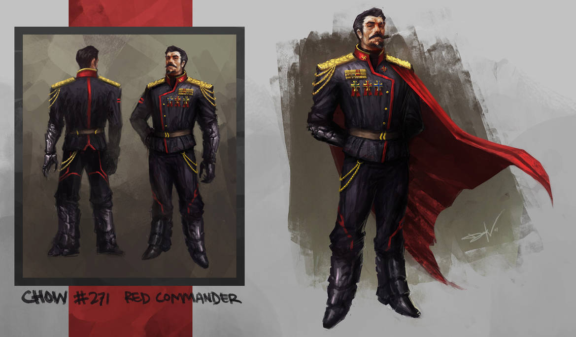 The Red Commander by lordbaells on DeviantArt