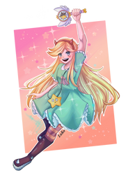 Star Butterfly + [SpeedPaint]