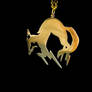 Metal Gear Solid FOX Emblem Pendant