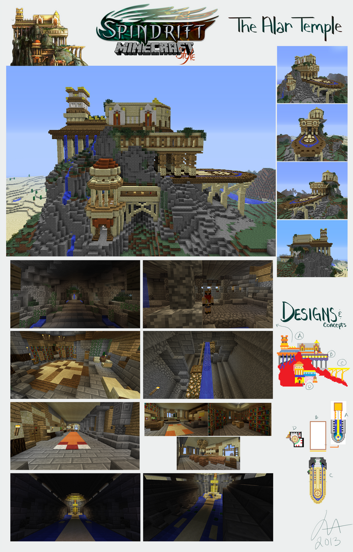 Minecraft: The Alar Temple by Pandas-R-Us on DeviantArt