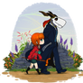 Afternoon Stroll: Elias and Chise