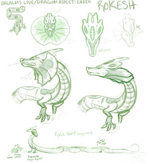 Urealms Live: Earth: Rokesh sketches/concept art