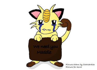 We need you maddie