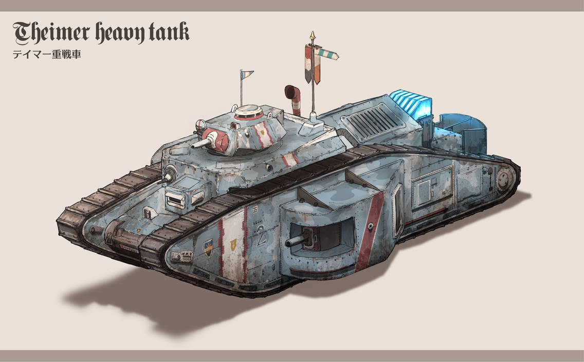 Theimer Heavy Tank by Heinkelboy05 on DeviantArt