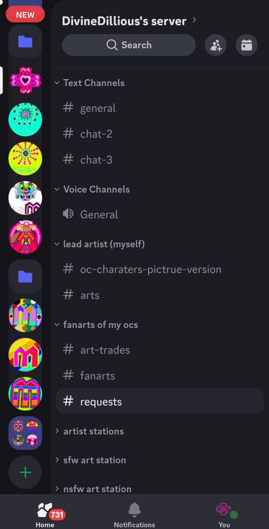 Rebuilding my discord servers by mecharobo1000 on DeviantArt