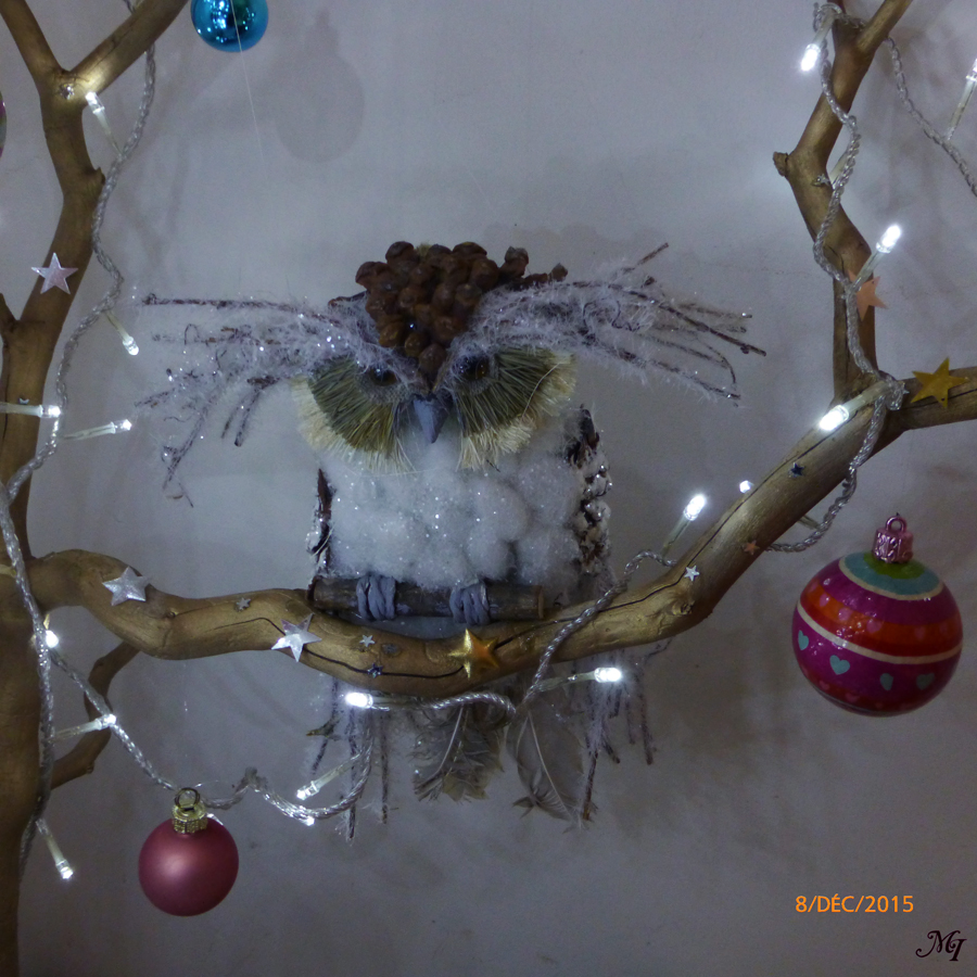 Christmas owl