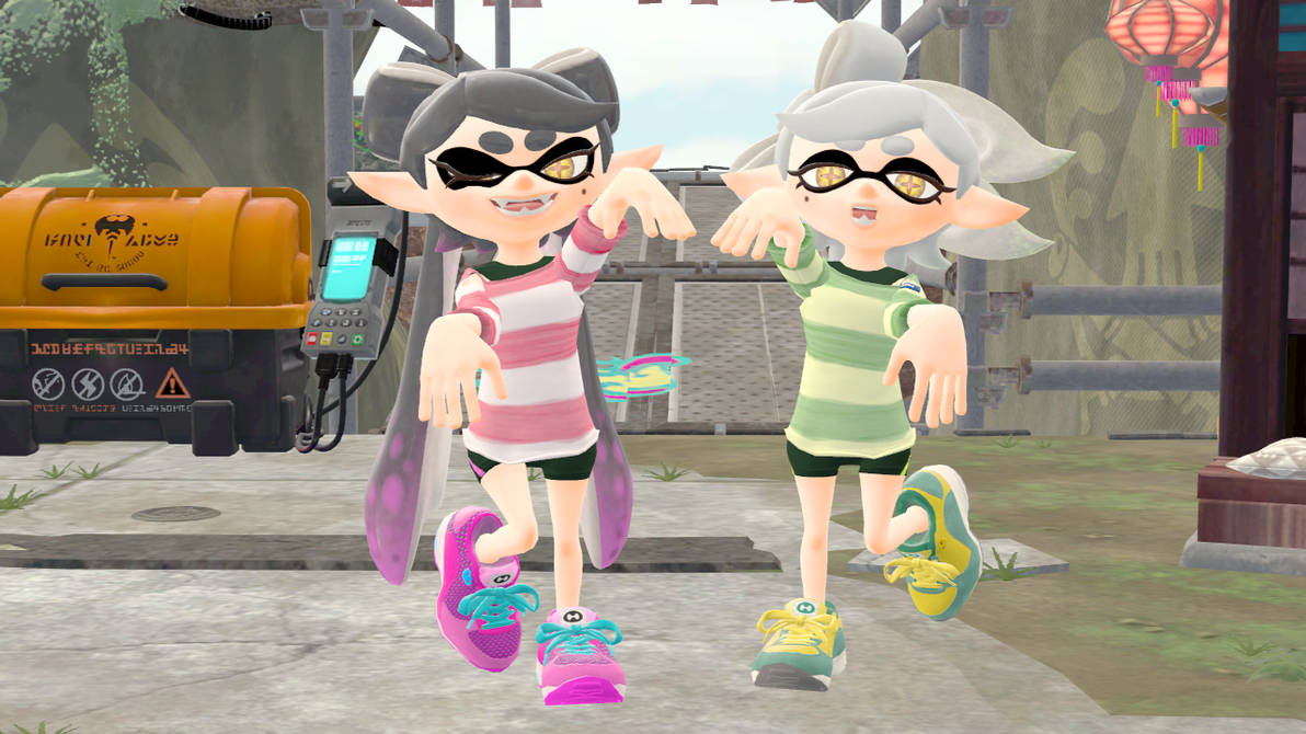 The Squid Sisters by FireOctoSean on DeviantArt