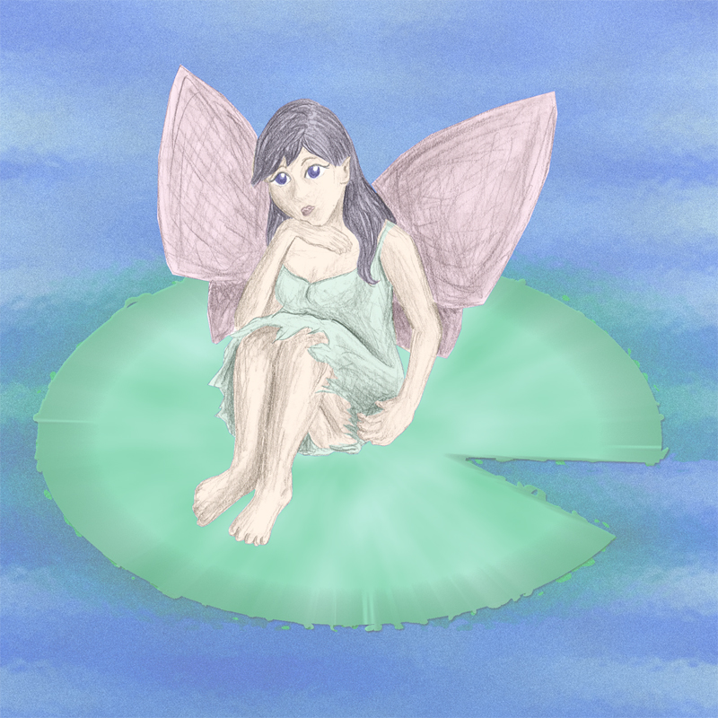 Faery On LilyPad