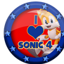 I Love Sonic 4 Badges