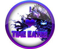 I Love Time Eater Badge