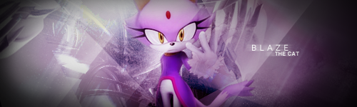 Blaze The Cat Signature