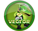 I Love Sonic Badges Request - Vector by darkfailure