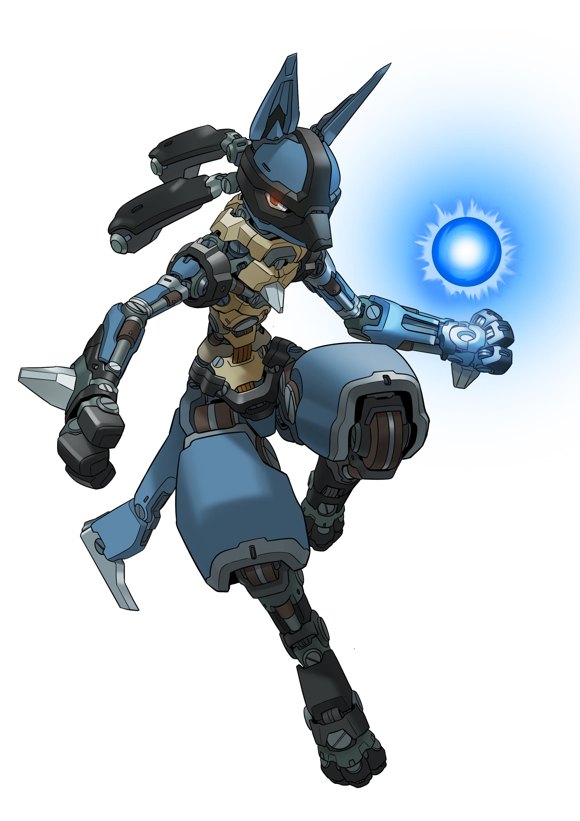 Mecha Rico Mecha Lucario by gifer010 on DeviantArt