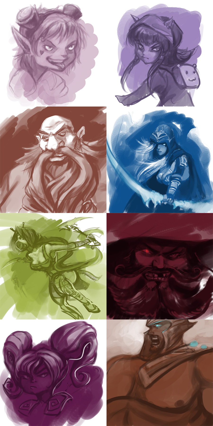 League of Legend Sketches