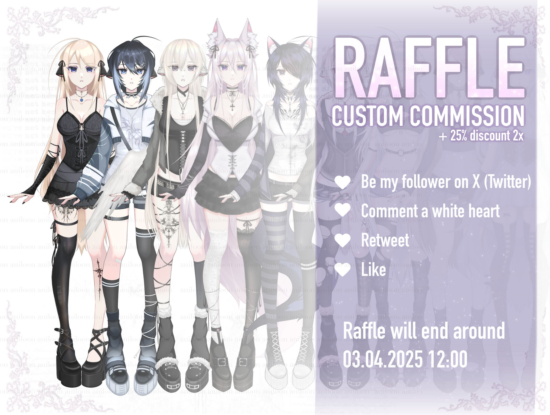 CUSTOM RAFFLE by aniloon on DeviantArt