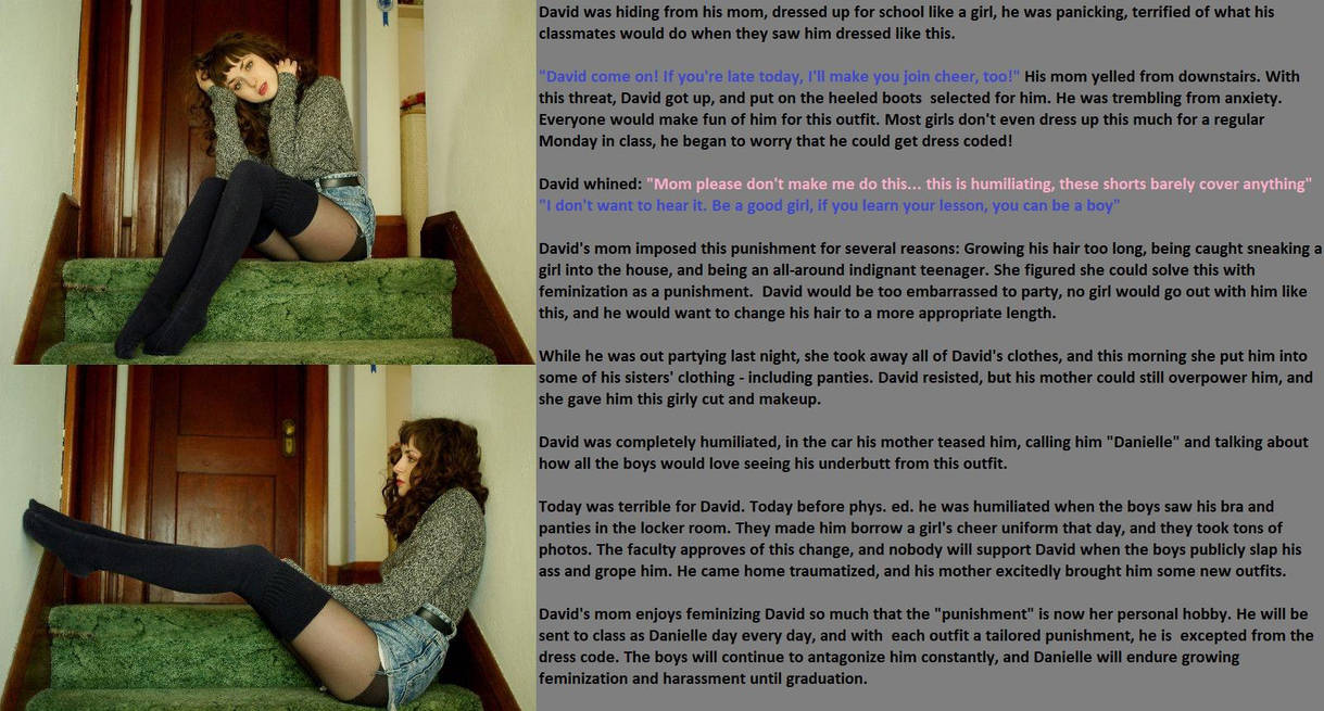 mom boy sissy forced to go to school as a sissy by SissyNanny on DeviantArt