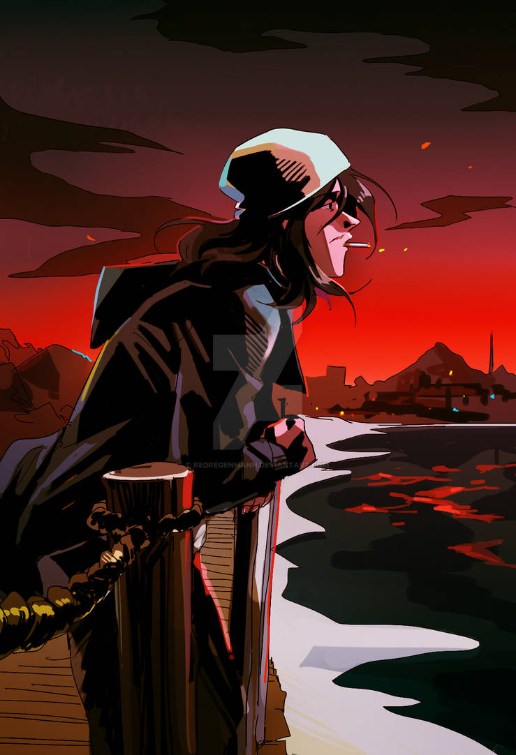 Deviantart Reed Man Illustration1 by redregenmann on DeviantArt