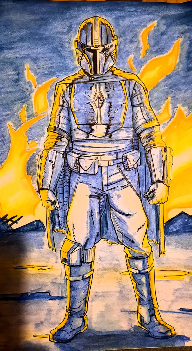 Mandalorian Coloring Book by Dhadral on DeviantArt
