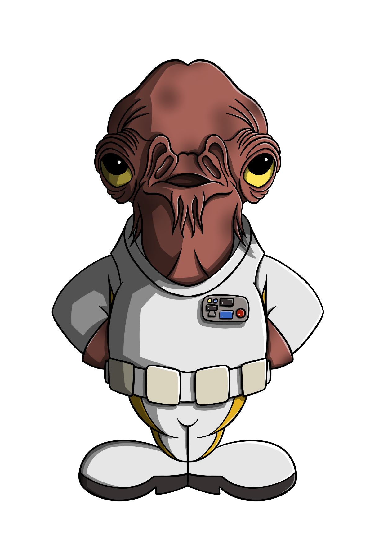 Admiral ackbar top clone wars