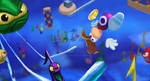 RAYMAN 1995 le ciel chromatique by AnthonyPhilippeau