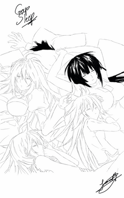 sekirei group sleep