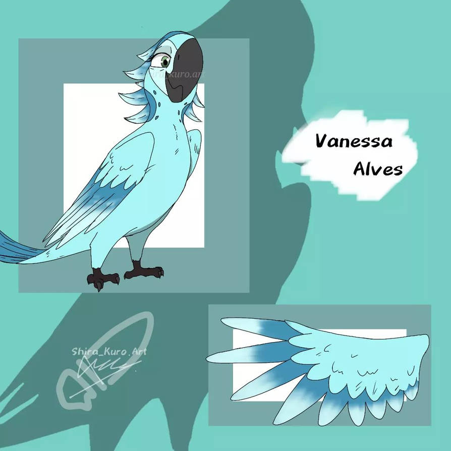 Perth Rio Oc Vanessa Alves (Rio Movie Oc) by ShiraKuroArts on DeviantArt