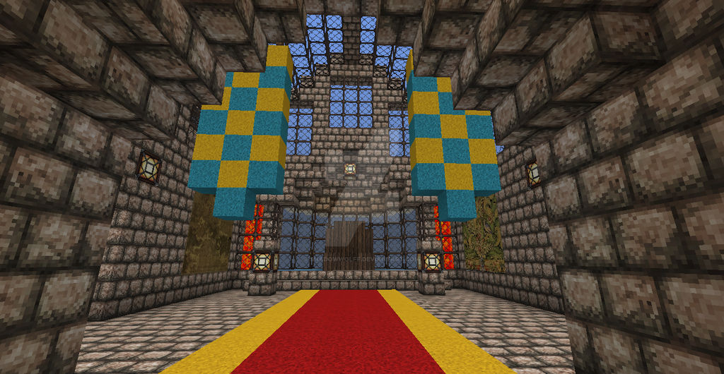 Minecraft Throne Room by shadowwolff on DeviantArt
