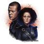 Grey Worm and Missandei