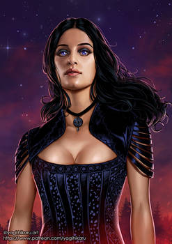 Anya Chalotra as Yennefer of Vengerberg