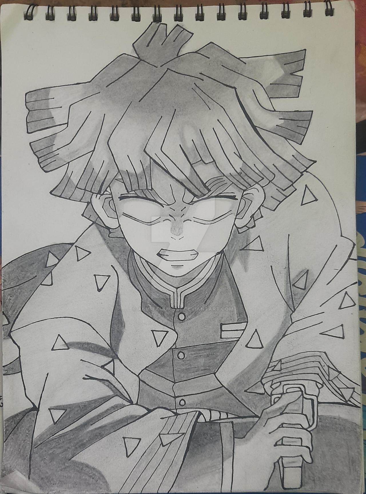 Zenitsu Agatsuma - Demon Slayer: Kimetsu no Yaiba by AsmitaMukane on ...