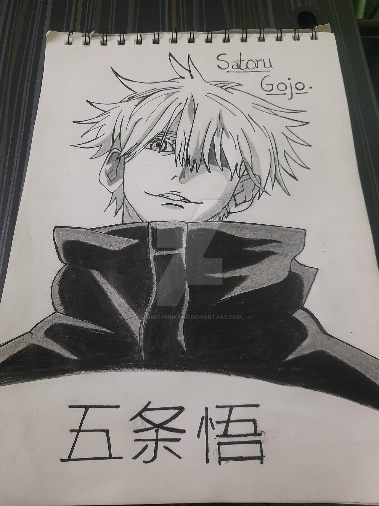 Gojo Rasm Satoru Gojo - Jujutsu Kaisen by AsmitaMukane on DeviantArt