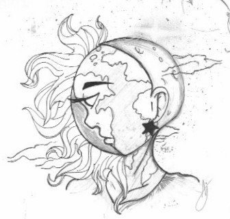 The Earth Sun And Moon By 0ppai Senpai On Deviantart The Earth Sun And Moon By 0ppai Senpai On Deviantart