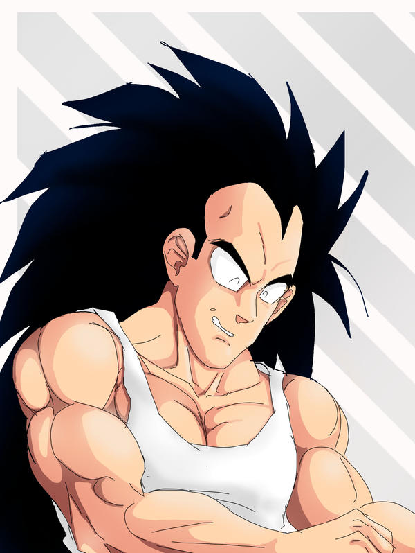Raditz Smiling Raditz by Shironek0 on DeviantArt