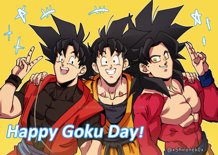 Happy Goku Day by Shironek0 on DeviantArt