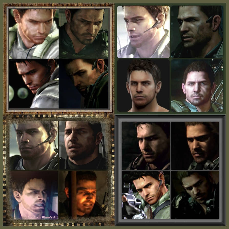 RE5 Vs RE6 ~ Chris Redfield by Winzie297 on DeviantArt