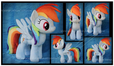 Rainbow Dash Custom Plush