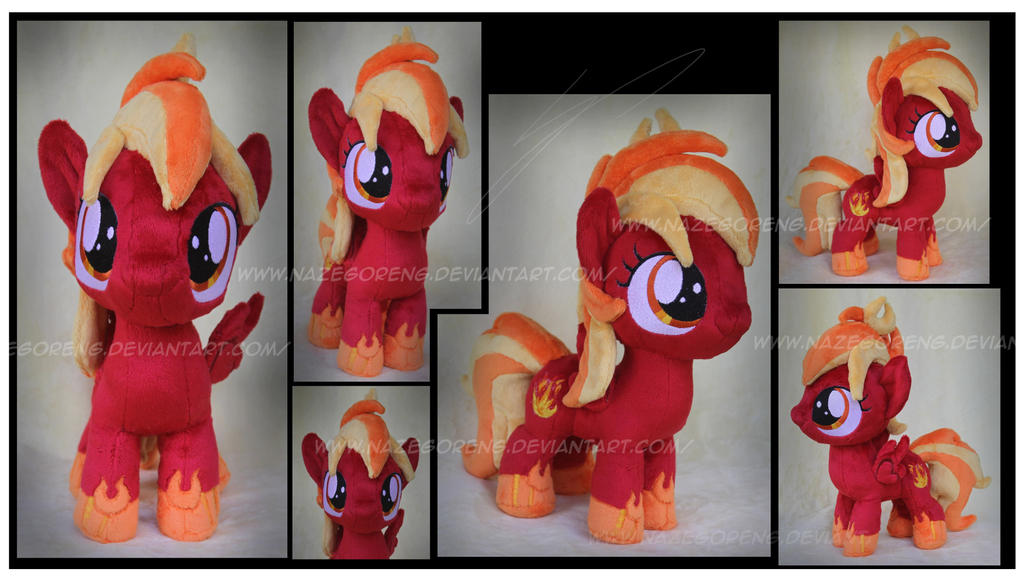 Commission: Blaze Gust Custom Plush