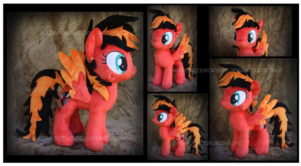Commission: Gracie Heart Custom Plush by NazFX on DeviantArt