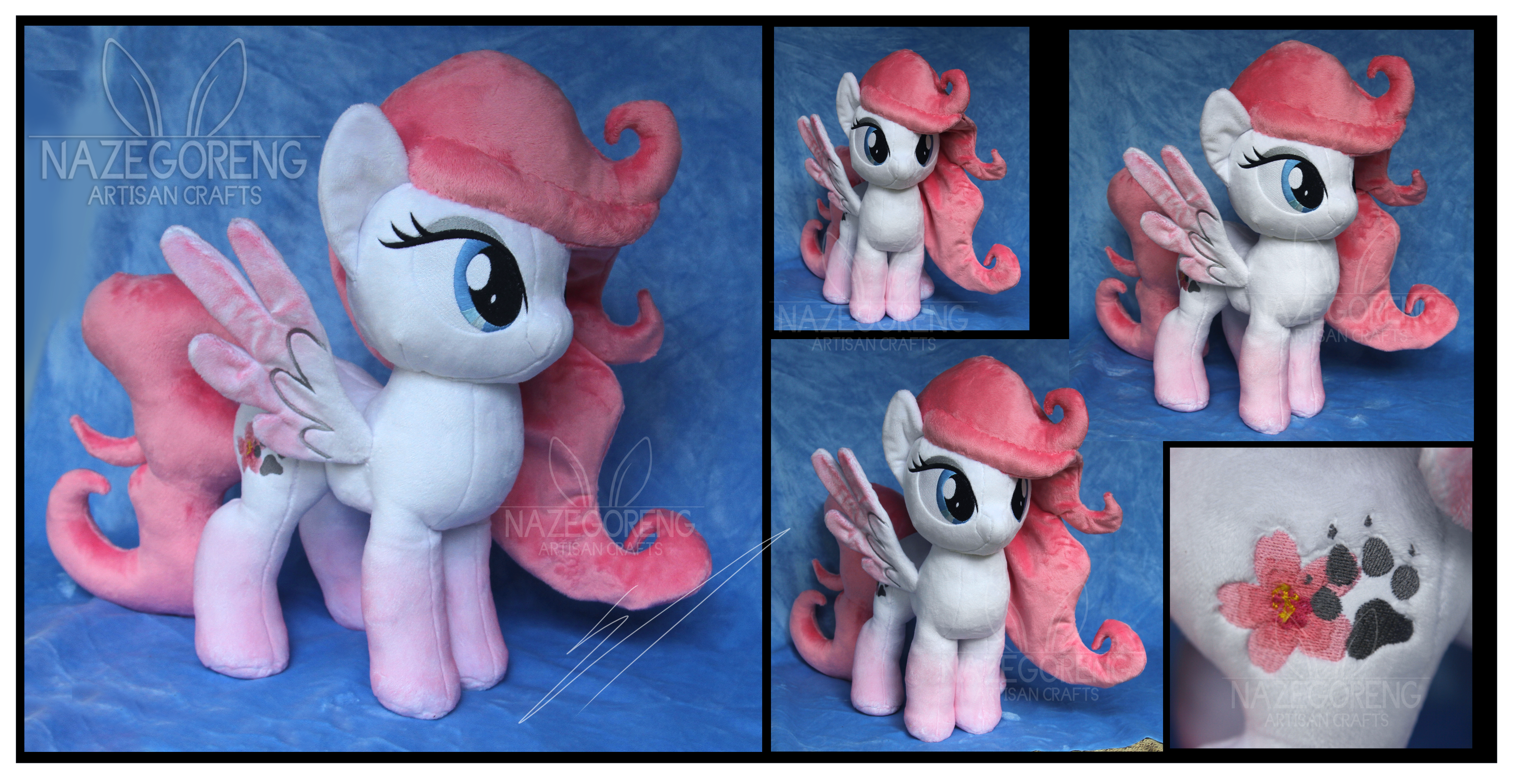 Commission: Sakura OC plush