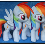 Commission: Rainbow Dash Custom Plush